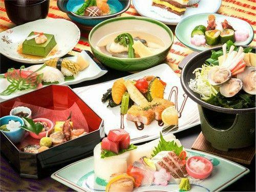 早春の逸品コースご夕食（イメージ）