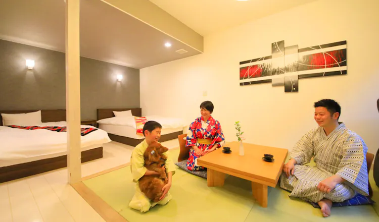 別府温泉 わんこの宿ゆるり の空室状況を確認する 宿泊予約は 一休 Com 別府温泉 わんこの宿ゆるり の空室状況を確認する 宿泊予約は 一休 Com