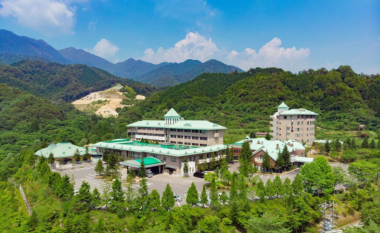 自然豊かなリゾートホテル