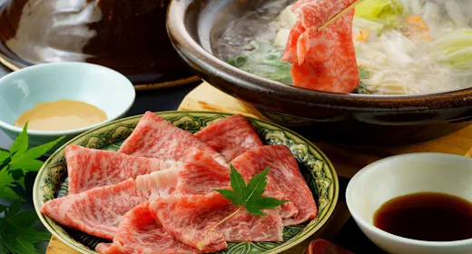【おおいた和牛】大分が誇るブランド和牛を愉しむ、しゃぶしゃぶ会席