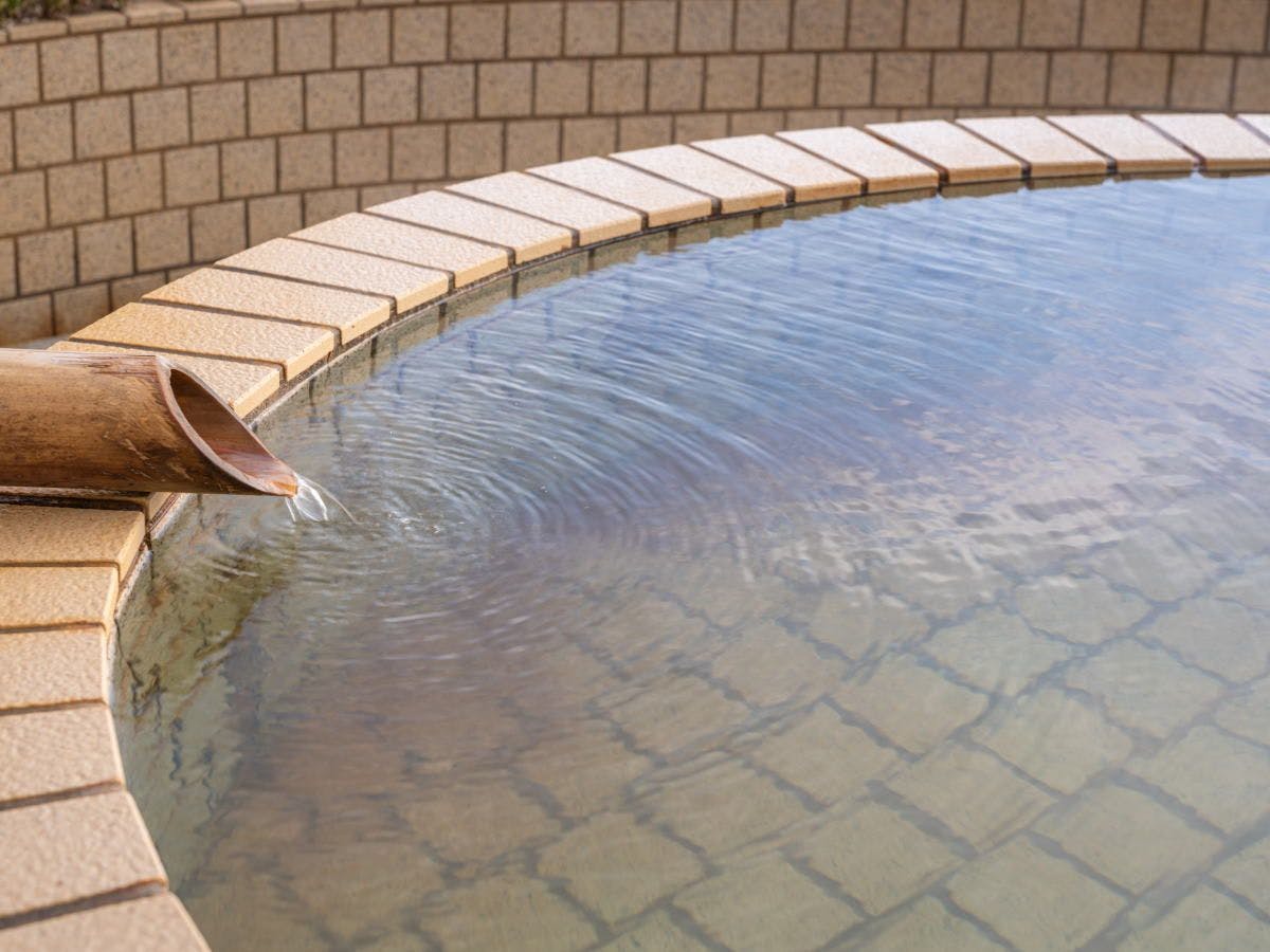 露天風呂　欧風露天