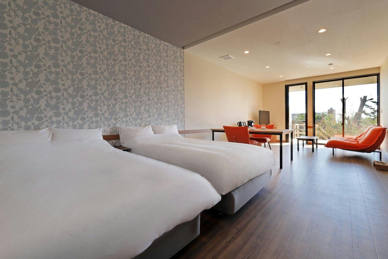 スーペリアツイン1F　プライベートドッグラン・露天温泉付き