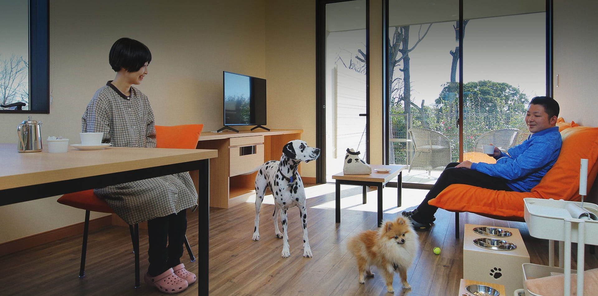 ラ・ドッグリゾート 伊豆高原 全室露天付き客室と部屋食の愛犬の宿