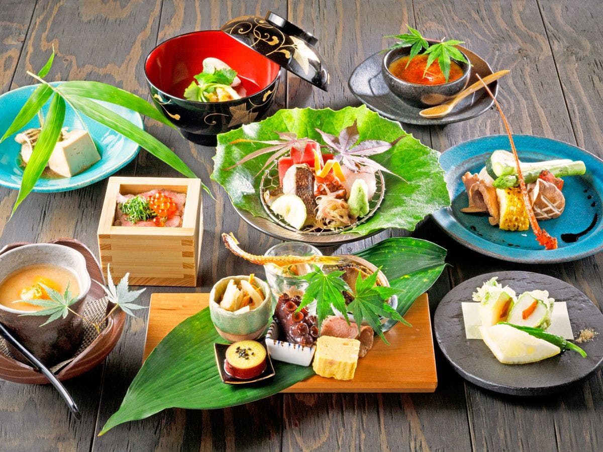 【懐石料理サンプルメイン】9品＋伊勢海老