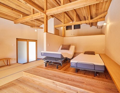 【部屋】極上のテンピュール電動ベッド