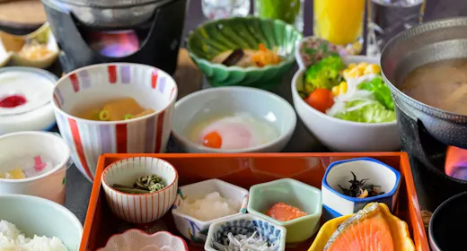 【朝食のみプラン】地元の食材堪能!会津亀屋製無添加3年味噌の味噌汁などこだわり和食膳<1泊朝食>