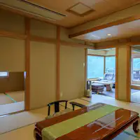 奥行きある純和風の客室心ほどけるひととき