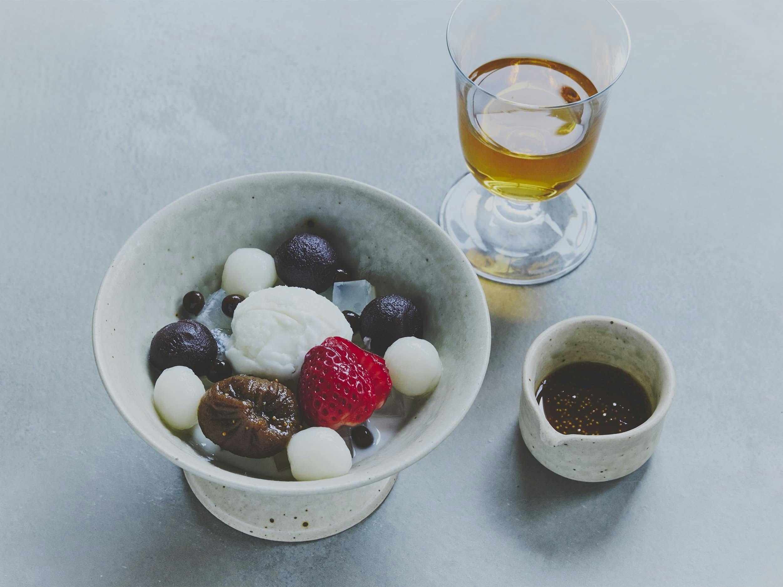 カフェメニュー　和菓子