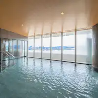 【大浴場】最上階にある温泉展望大浴場