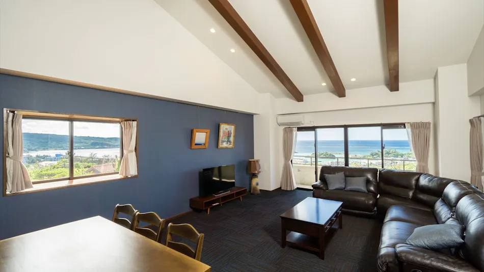 Stay Like a Local: Adult Hideaway Hotel & Condominium with Ocean View on a Hill in Onna Village - Tsuchibana Tsuchibana