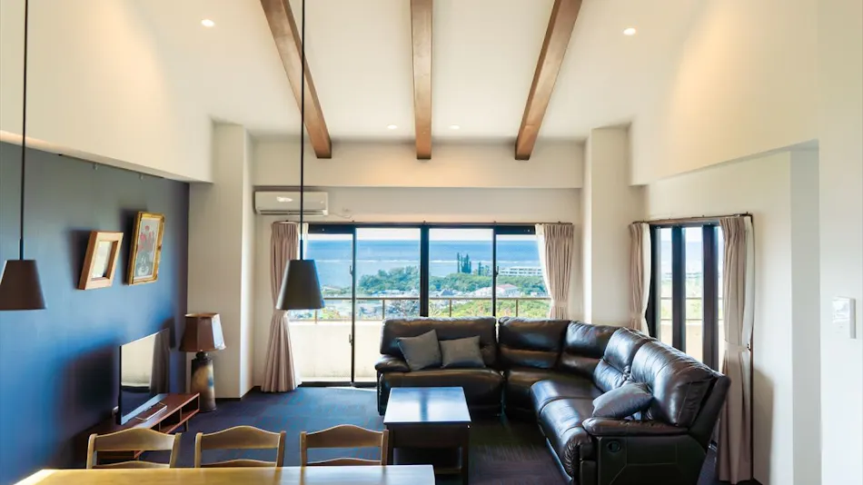 Stay Like a Local: Adult Hideaway Hotel & Condominium with Ocean View on a Hill in Onna Village - Tsuchibana Tsuchibana