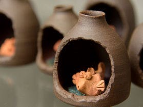 コンドミニアム風のテラス土花土花（どかどか）