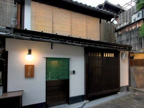 清水びろうど庵外観