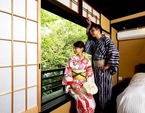 京町家 鈴 四条高瀬川　寝室