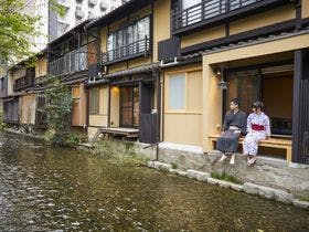 【京都府京都市内/河原町・烏丸・大宮周辺の一棟貸し切りで泊まれる京町家の宿】鈴 四条高瀬川