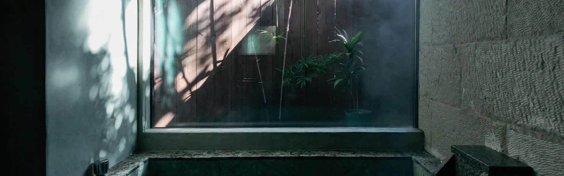 港の灯り