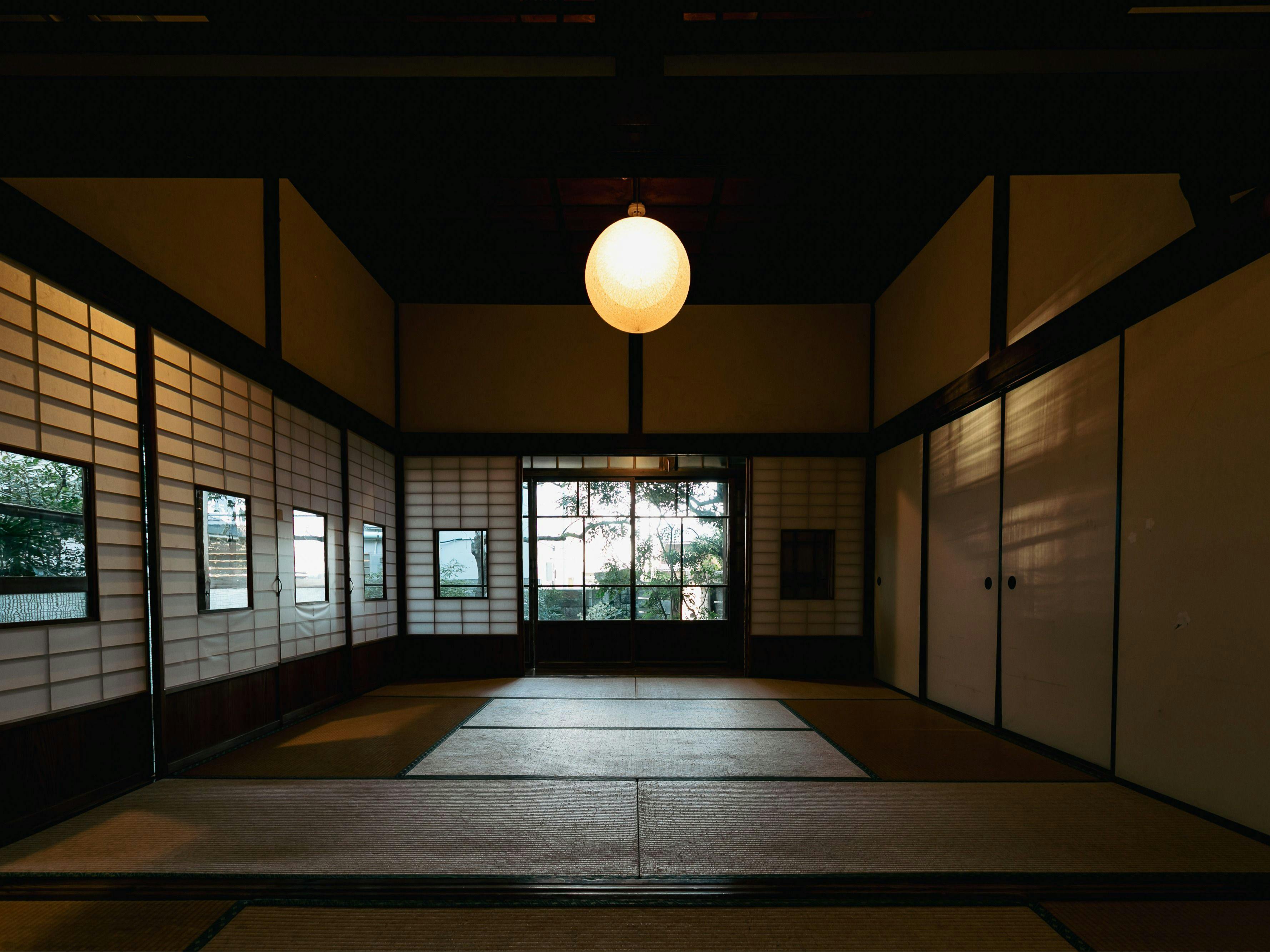 港の灯り