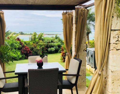 海の見えるガセボで朝食はいかがでしょう