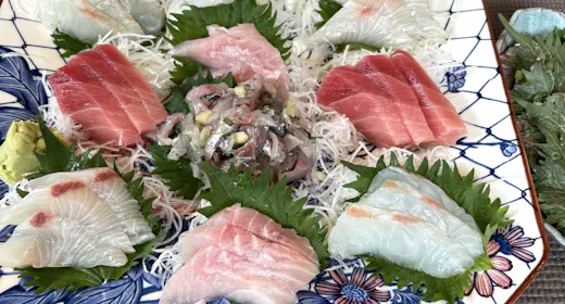 地魚のお造りプラン ― 漁師直送