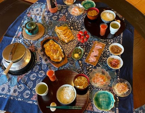 地元食材を使った郷土料理