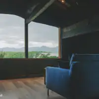 金渓 八ヶ岳の景色