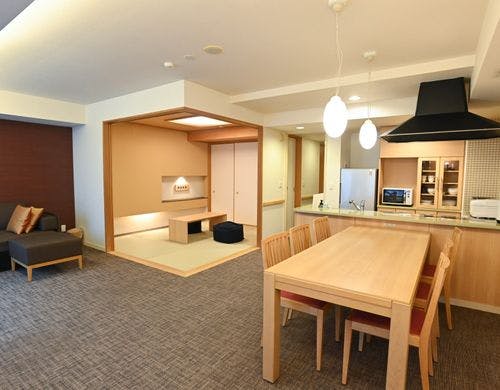 愛犬と過ごせるコンドミニアムです。