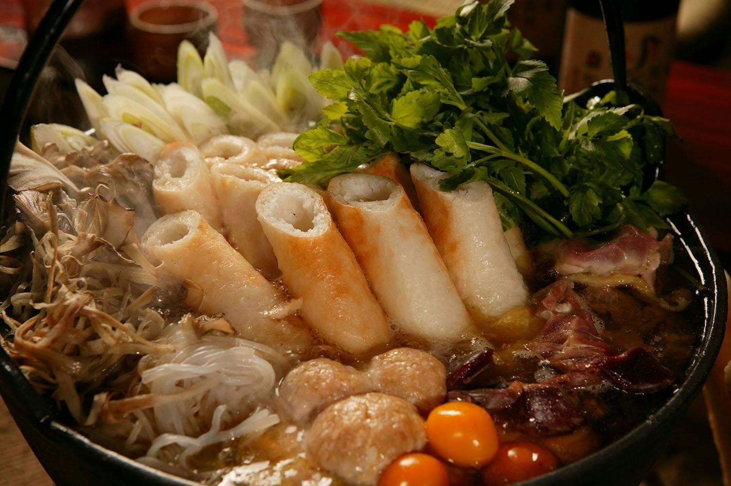 身体も心もあたたまる特製きりたんぽ鍋　旬の食材を使って料理を楽しむ【朝・夕食食材付き】