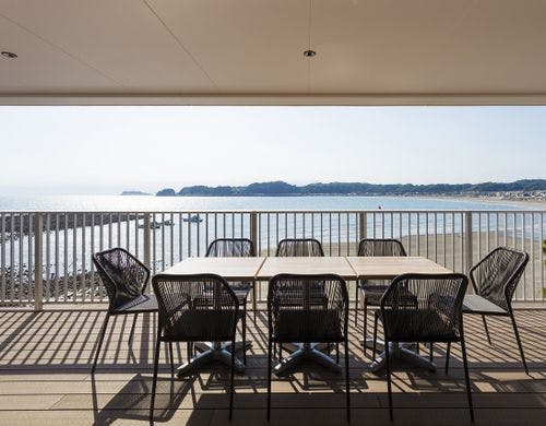 201 Enoshima room テラスデッキ