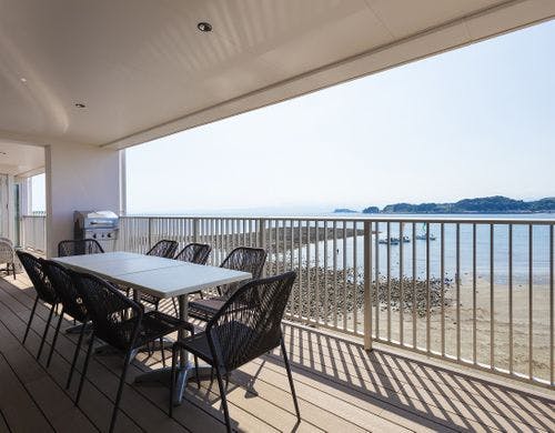 202 Fujisan room テラスデッキ