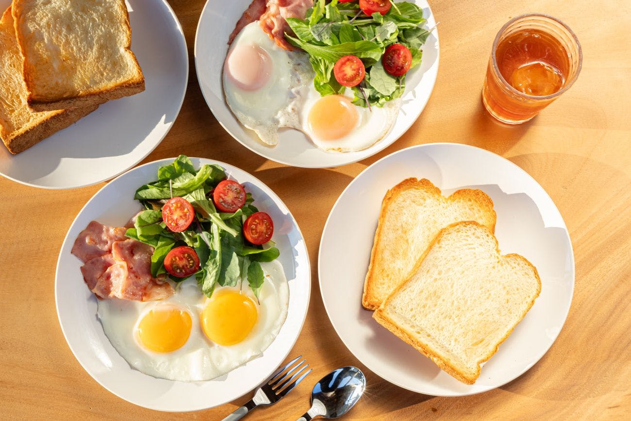 お食事付き朝食メニュー