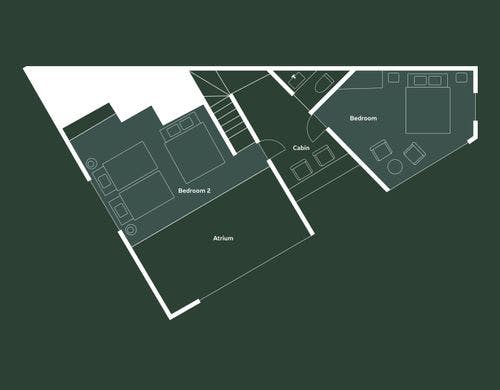 ２階平面図です