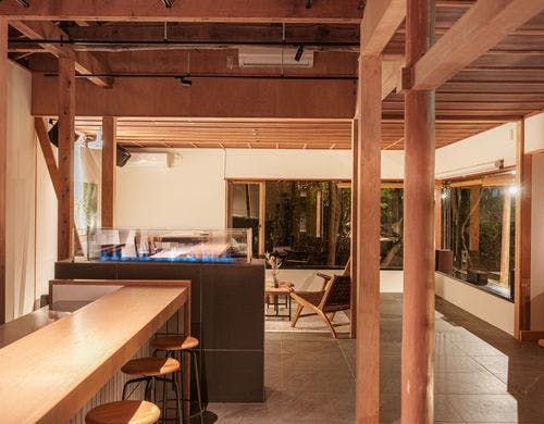 ・【リビング】和とモダンの融合した空間