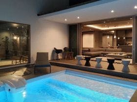 【四国／香川県琴平・丸亀・坂出の貸別荘・コテージ】サウナとプールのシークレットヴィラ ZERO BASE villa -泊Rutto