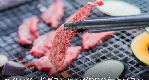 スタンダードグランピングBBQプラン
