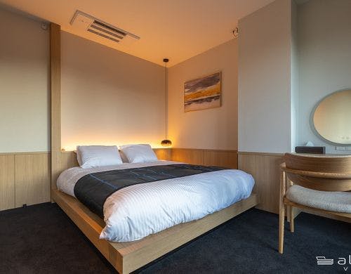 国立公園に面したバルコニー付き客室