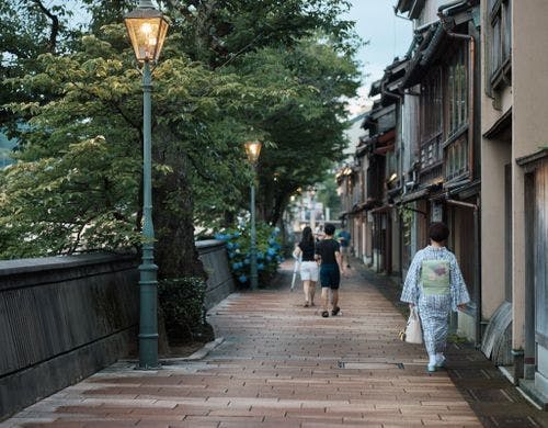 主計町の街並み