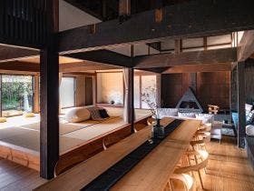 【山口県周南・湯野の高級貸し別荘・コテージ・ログハウス】和久水