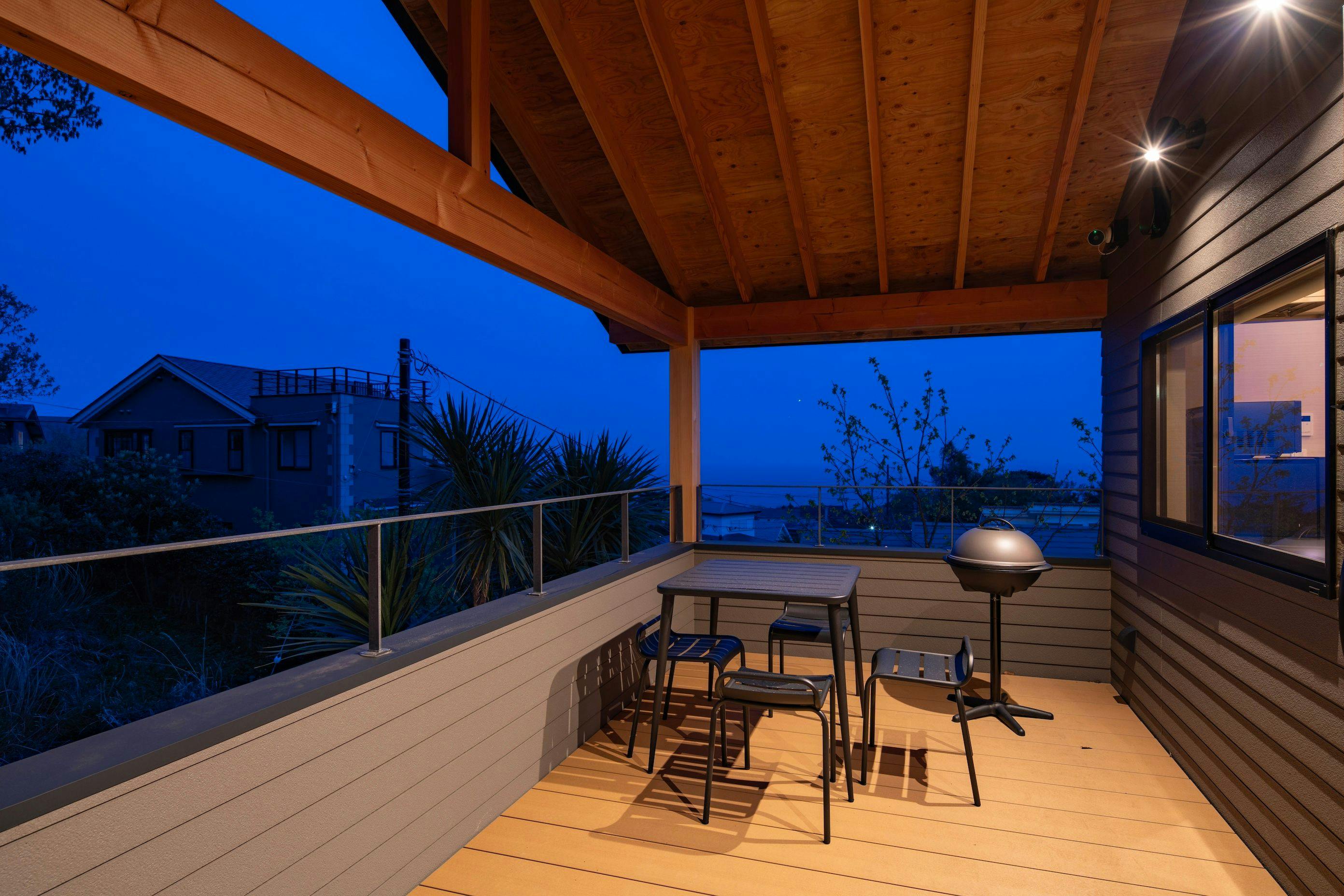 Nutic Izu - ระเบียง & BBQ