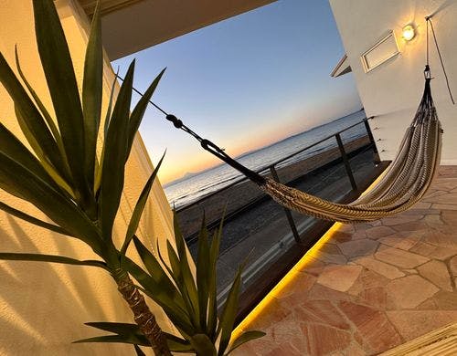 リビングから夜景