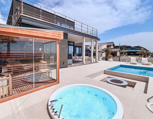 屋外サウナ・ジャグジー