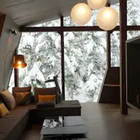 リビングからの眺め(冬)