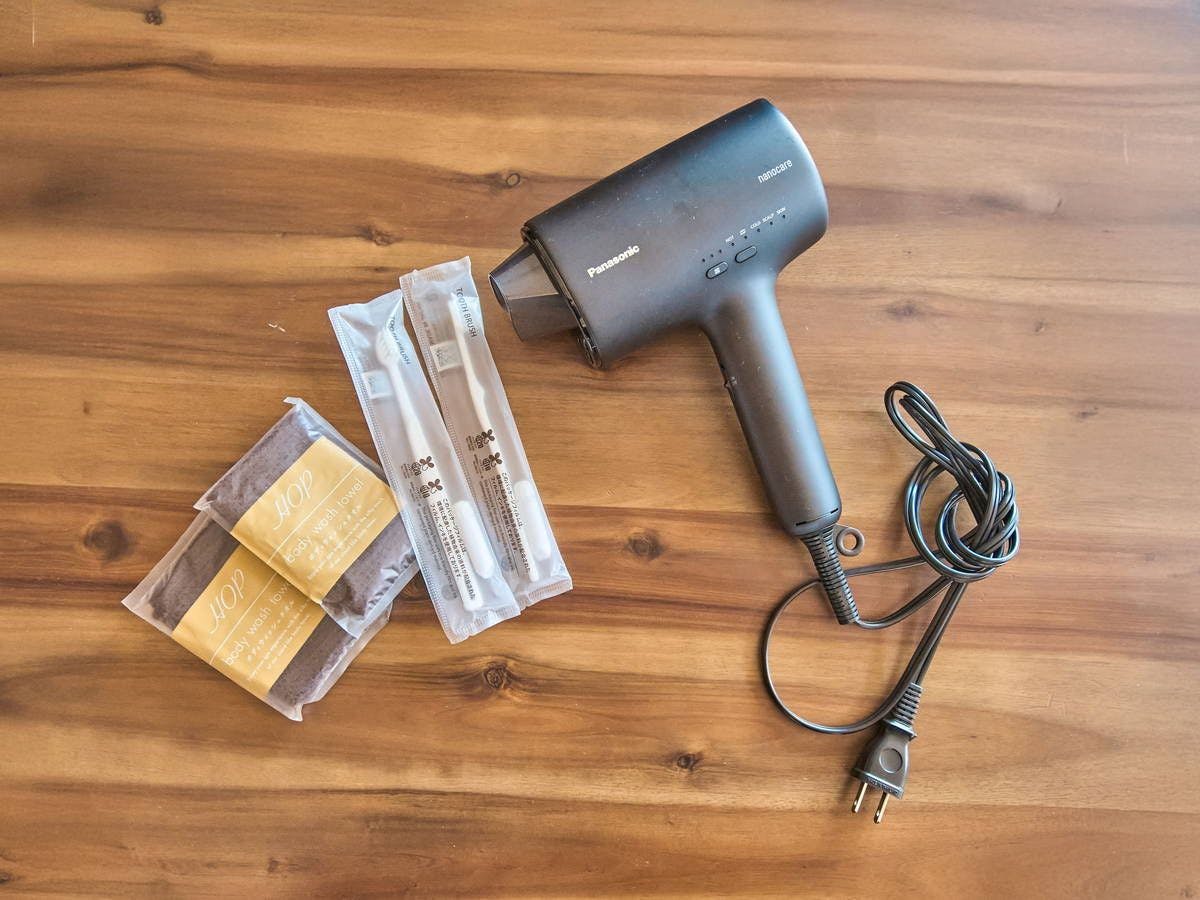 アメニティ類・ドライヤー