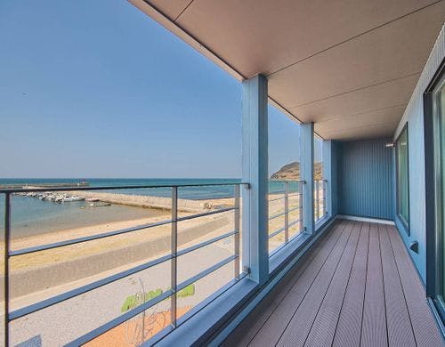 バルコニーからの景色