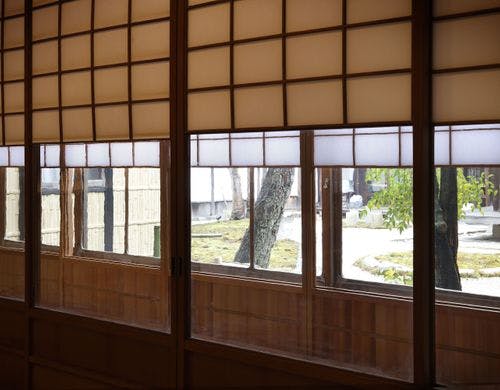 江戸中期から建具として使用される雪見障子