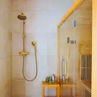 พื้นที่ผ่อนคลายหลังซาวน่า