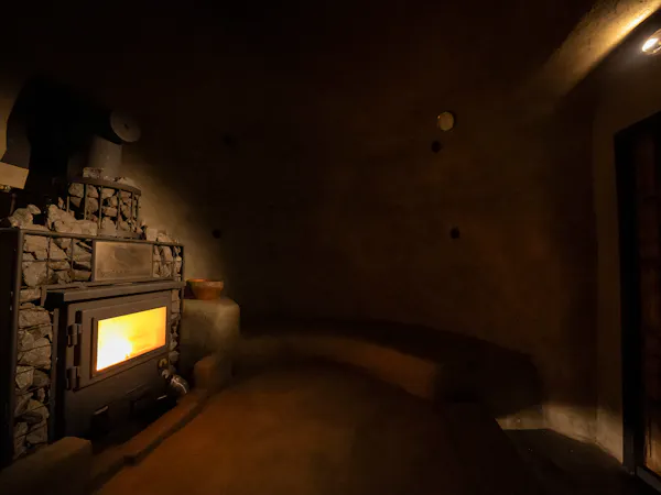 【夕朝食付】近江鶏の旨だし鍋×お茶と土の2種サウナ付きプラン