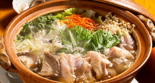 【รวมอาหารเย็นและเช้า】แผนหม้อไฟไก่โอมิรสอร่อย×ซาวน่าชา