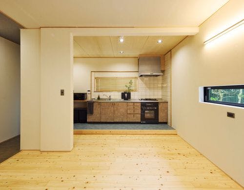 広々としたキッチン