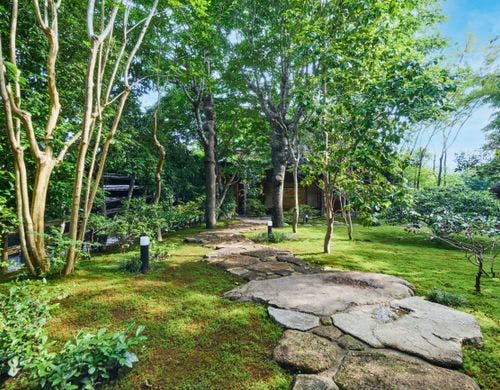 絵画のような日本庭園