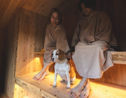 プライベート薪サウナ